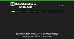 Desktop Screenshot of mulchwholesalers.com